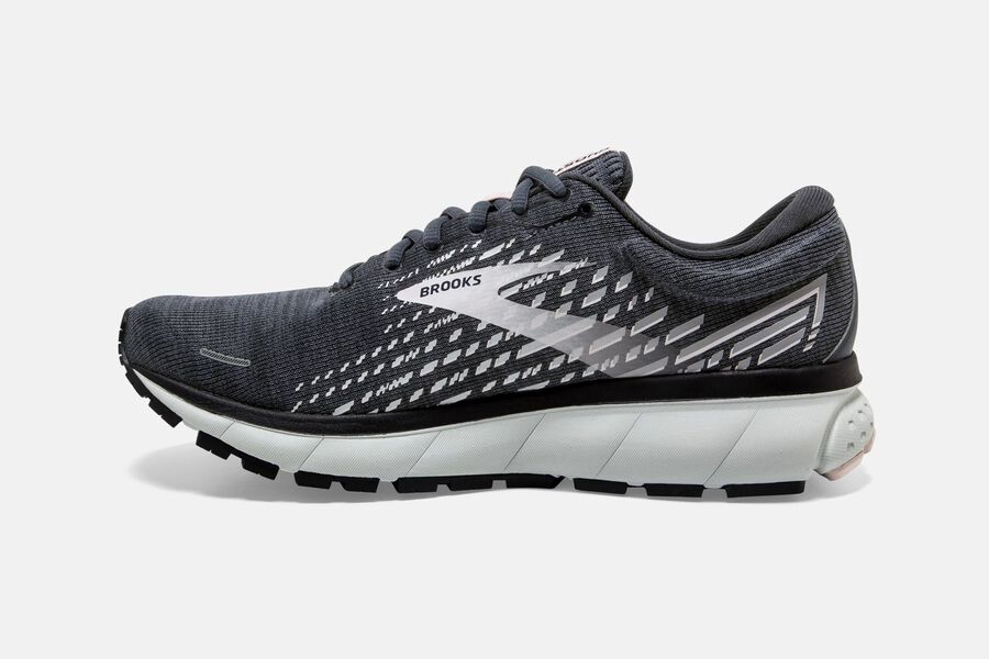 Brooks Ghost 13 Road Löparskor Dam - Svarta/Silver - 9018-WBYQT